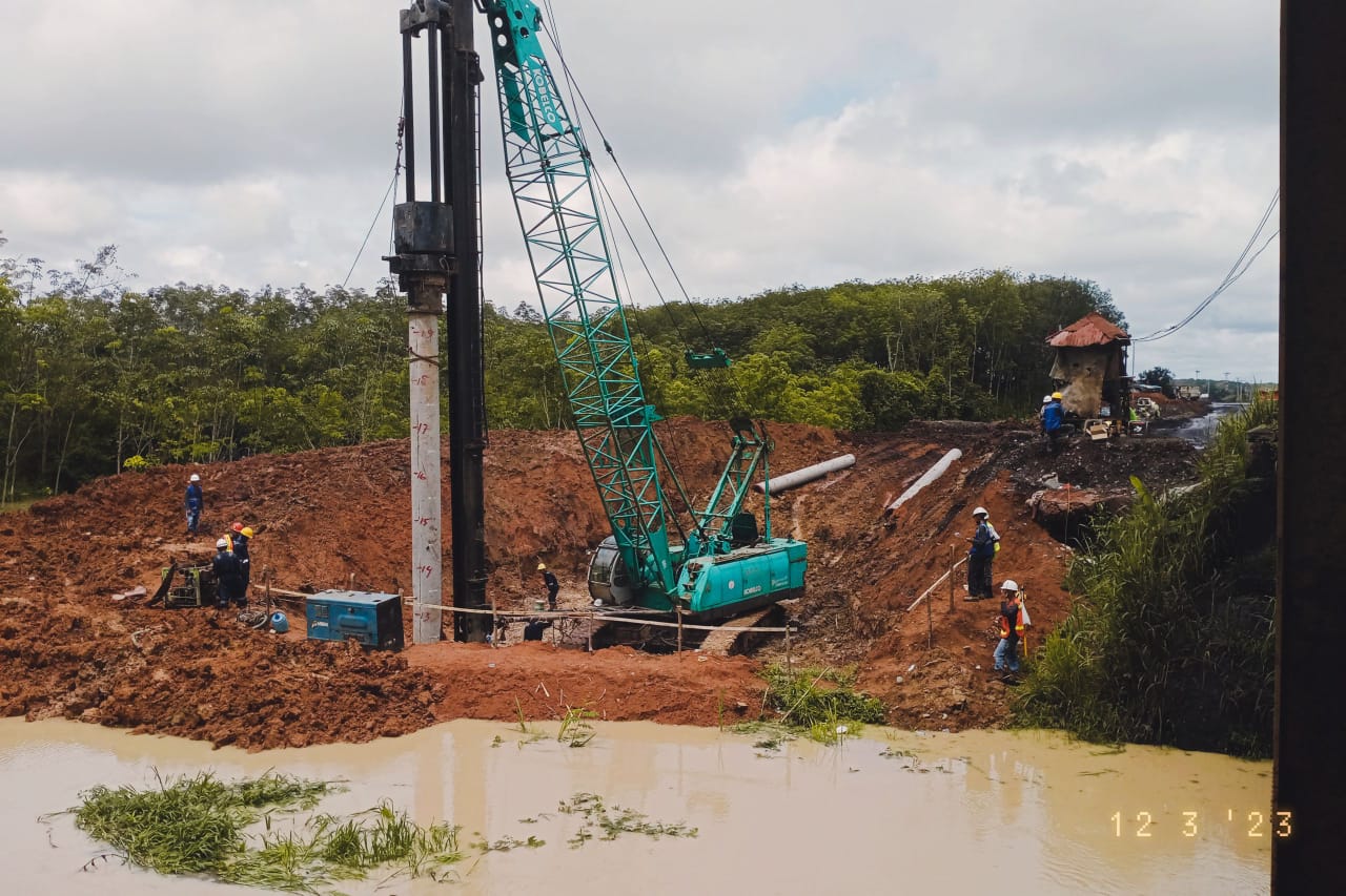 Jembatan rangka B50 Hauling